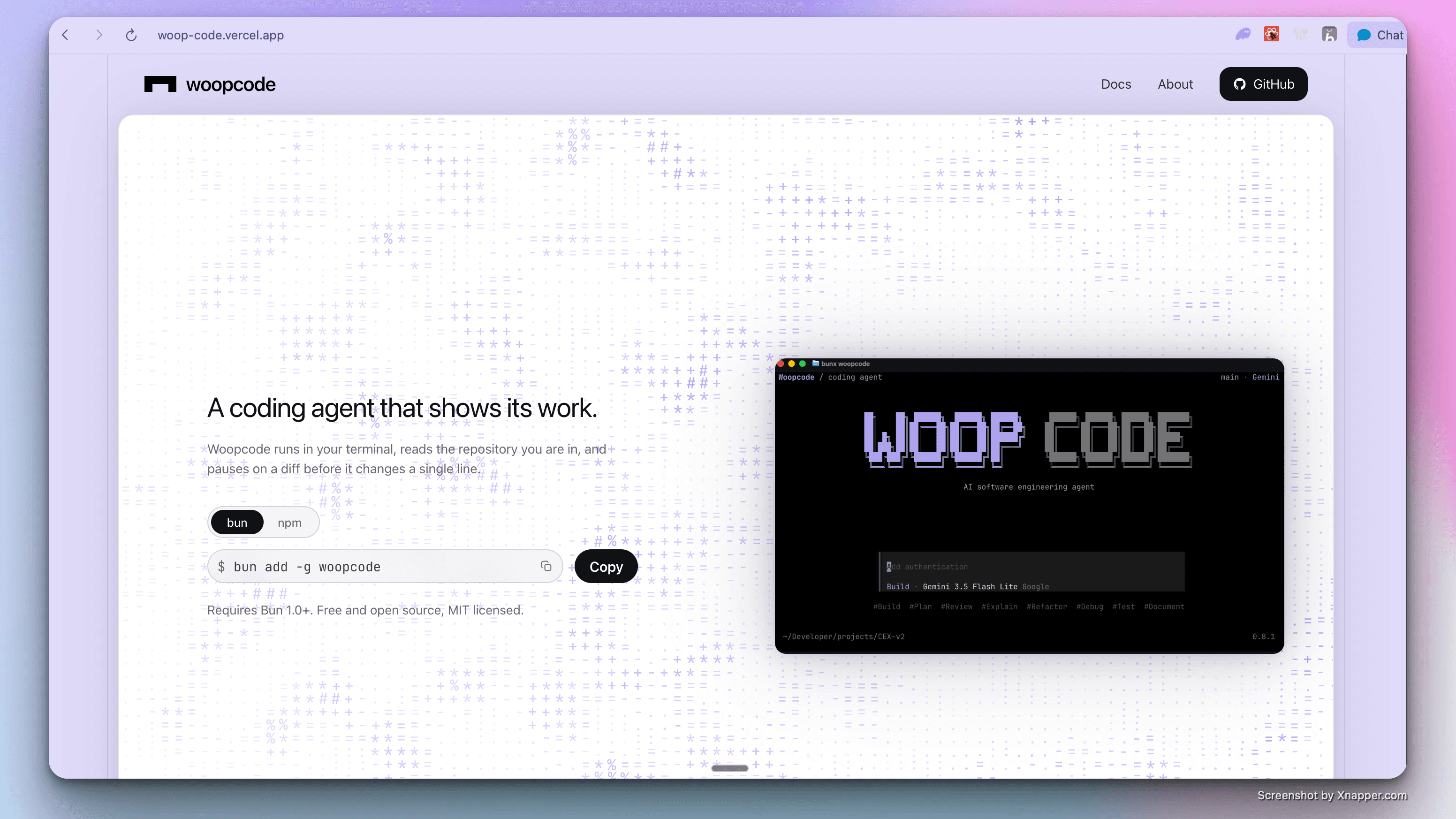 WoopCode
